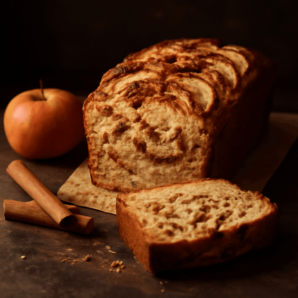 Apple Cinnamon Bread - freshly baked bread