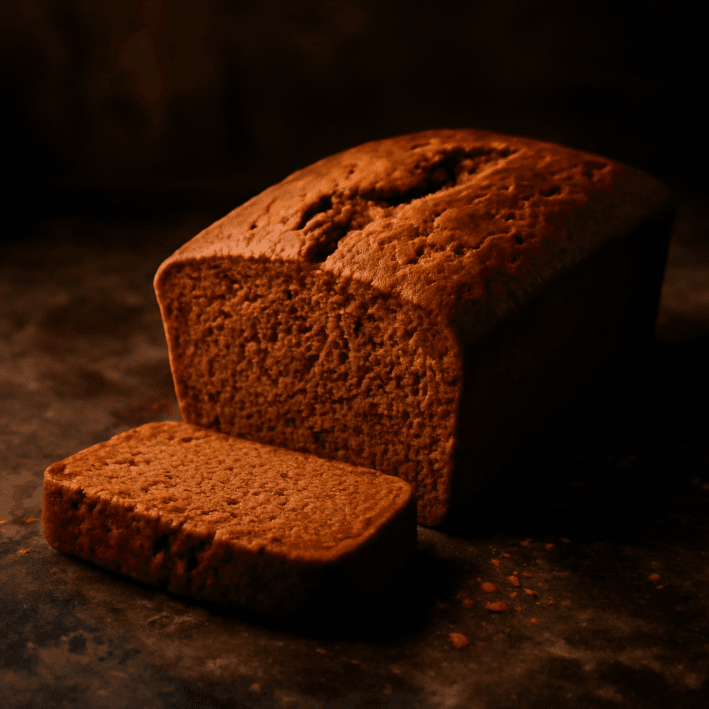 Gingerbread Loaf - freshly baked bread